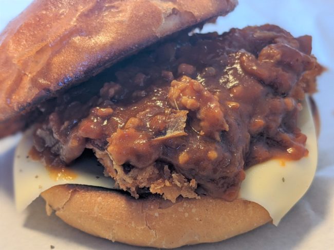 桑折プれミアムウエスタンバーガー