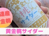 黄金桃サイダー