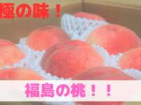 福島の桃