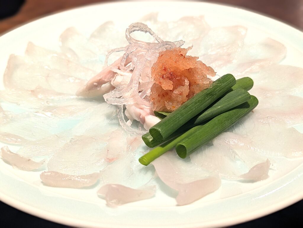 ふぐ刺しのてっさ